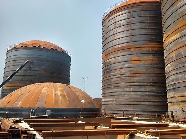 龙江焦粉钢板仓